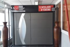 Porte de garage autoportée